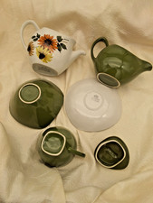 MIDWINTER Stylecraft Staffordshire DAISY TIME Teapot 12-65 & jug bowl cup saucer