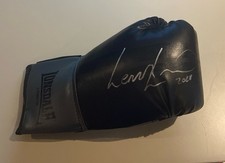 Lennox Lewis Signed Boxing Glove with COA