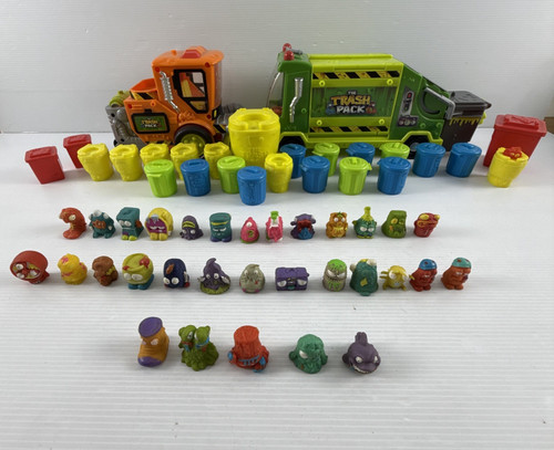 Trash pack road sweeper bin - pack,