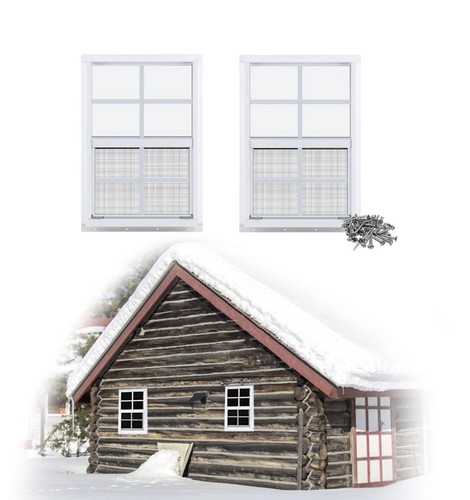 Pack shed windows w - 2-pack,