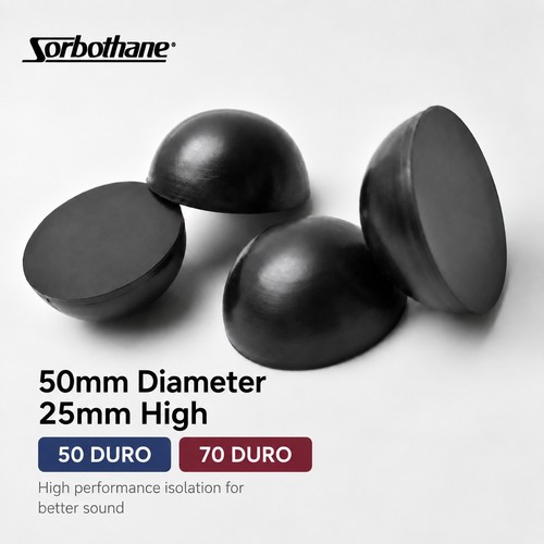 Sorbothane 50mm isolation - 50mm,