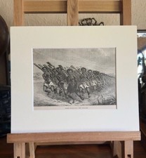 Vintage Maori War Dance Print