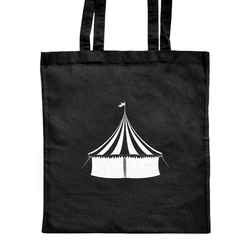 Circus tent shopping tote - 'circus, tent'
