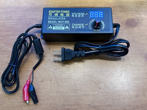 Slot car adj power supply - car,