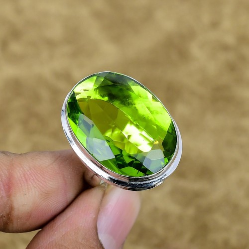 Natural peridot oval - oval, gemstone
