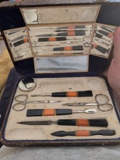 Manicure Set with Bakelite
