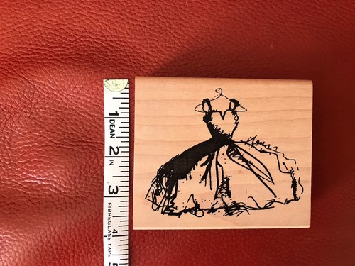 Large wooden rubber - stamp,