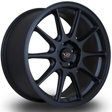18" Rota Strike Alloy Wheels - 5x108 - Black - Fits Ford Focus inc ST RS