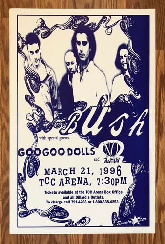 Bush poster concert - poster,
