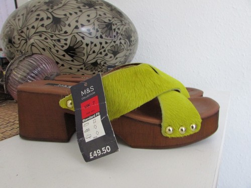 Marks spencer wooden - wooden, sandals