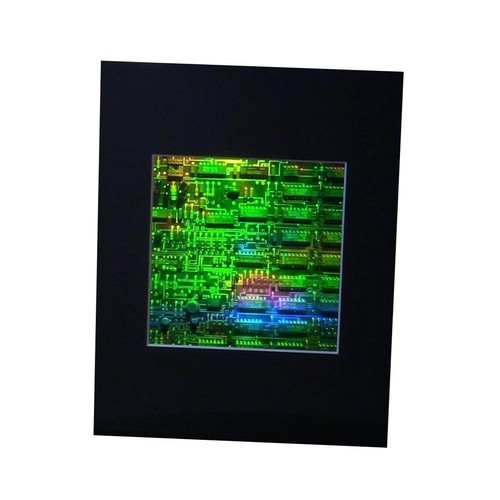 Circuit board hologram - 3d,