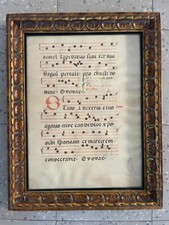Antique Illuminated Gregorian