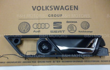 NEW GENUINE SKODA FABIA MK3 2015 - 2023 RH INNER DOOR HANDLE CHROME 6V0837222A