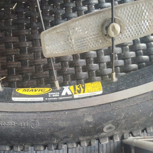 Mavic x139 disc wheelset - mavic,