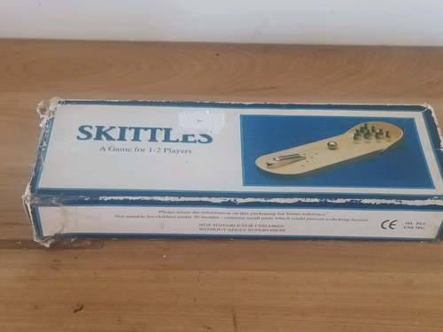 Mini desktop skittles game - skittles,