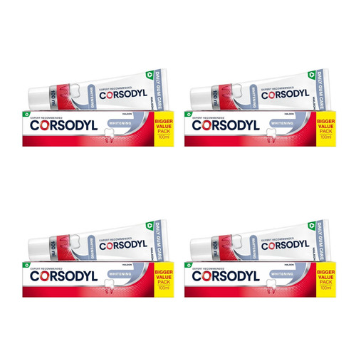 Corsodyl whitening toothpaste - whitening,