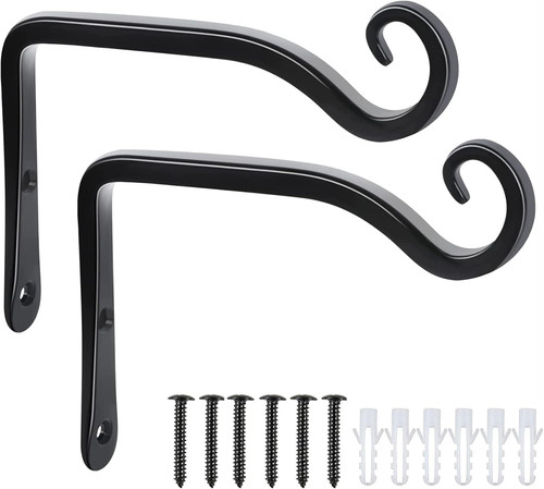 Hanging basket bracket pack - basket, 2