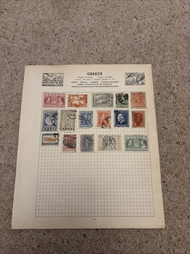 Greece stamps - greece,