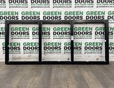 WIDE ALUMINIUM BLACK WINDOW