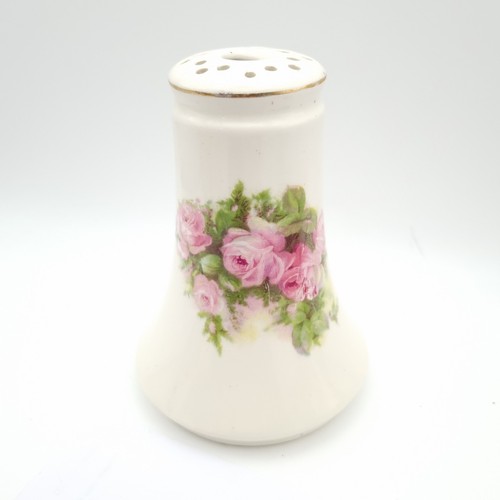 Vintage ceramic hat pin holder - ceramic,