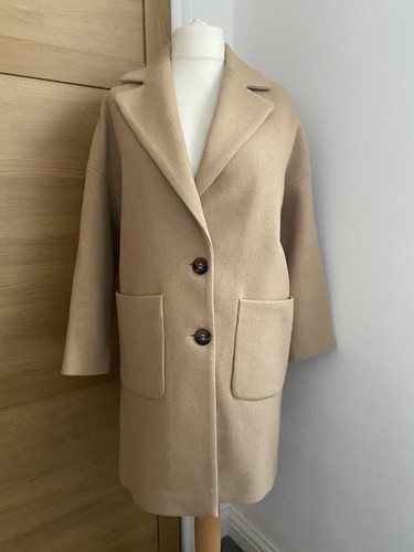 Zara camel coloured wool mix - zara,