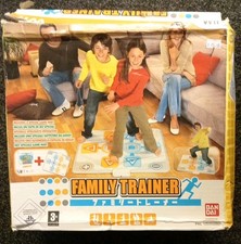Nintendo Wii Family Trainer Dance Mat And Game Boxed