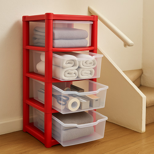 Tier large plastic drawers - tier,