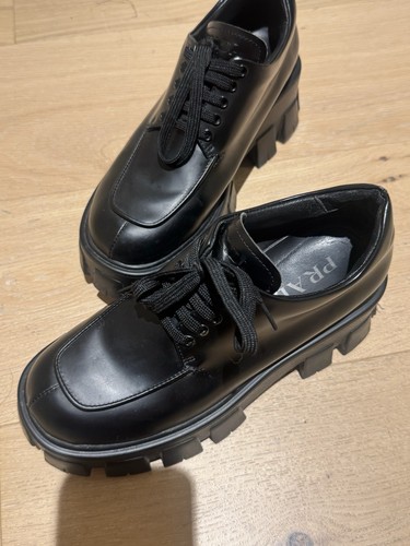 Prada black leather - prada,
