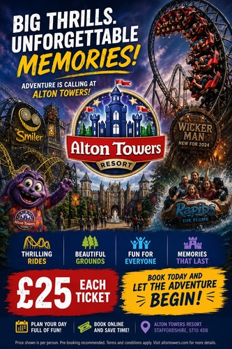 Alton towers merlin - alton,