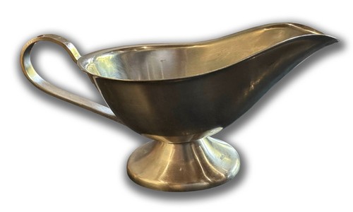 Stainless steel sauce boat - stainless,