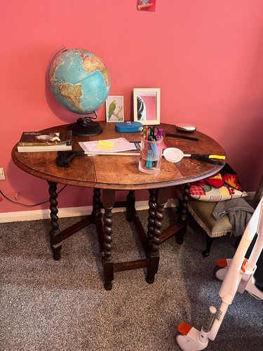 Gateleg dining table - dining, table,