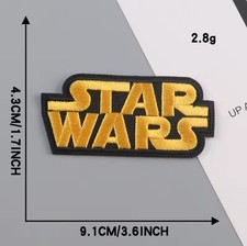  Star Wars Logo Patch Iron On