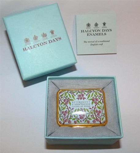 Halcyon days bilston enamel - bilston,