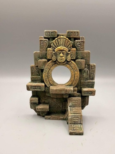 Aztec temple reptile - aztec,