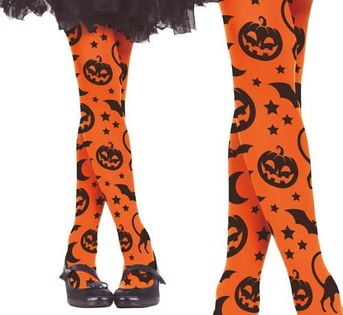 Halloween tights orange - halloween,