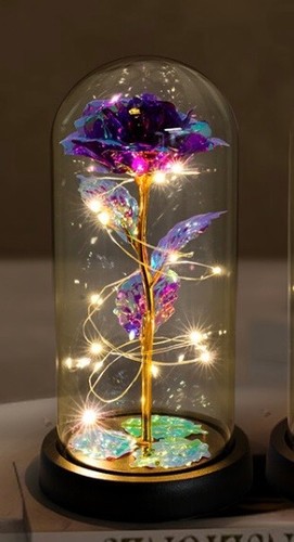 Light galaxy rose glass - up,
