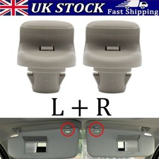 2Pcs Car Sun Visor Clip Hook