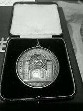 1929 CLAY WORKERS .925 STERLING SILVER MEDAL 80.82 GRAMS NEAR MINT CONDITION
