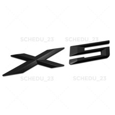 00-13 X5 Matte Black Letter