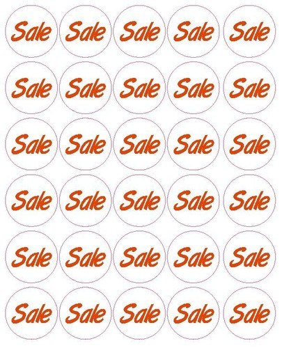 Sale stickers retail - sale, store