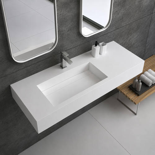 Wall hung bathroom - wall,