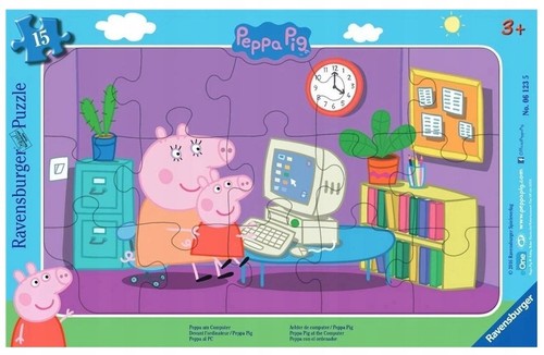 Ravensburger peppa pig - pig, 15