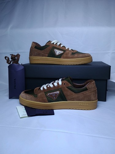 Prada men colorblock suede - prada,