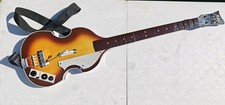 The Beatles Rock Band Wireless Hofner Bass Guitar - Nintendo Wii - No Dongle