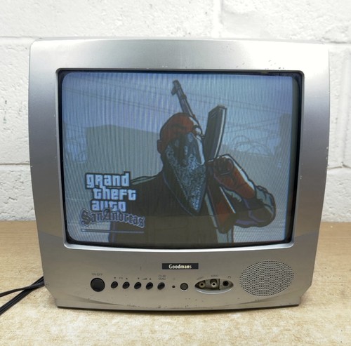 Crt goodmans cube tv - crt,