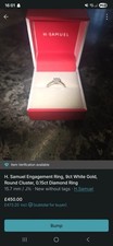 H Samuel Engagement Ring 9ct