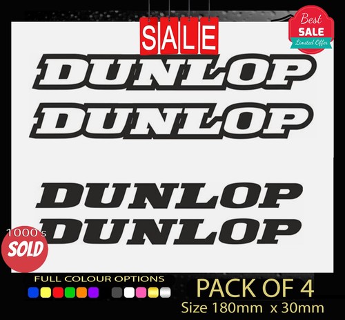 Dunlop vinyl decal - decal, stickers