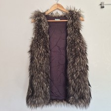 Kookai Size 1 Faux Fur Vest