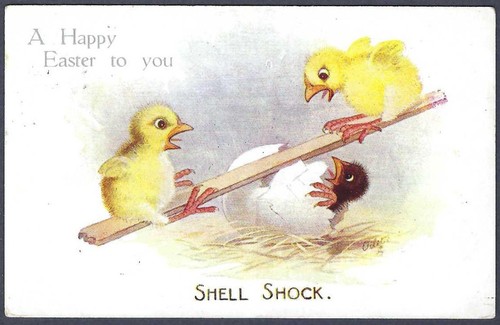Shell shock see sawing - shell, see-sawing