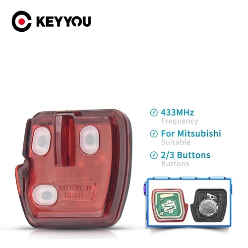 Remote car key fob 433mhz - key,